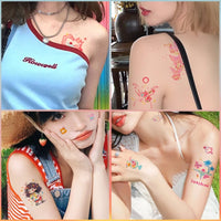 Waterproof And Durable Colorized Butterfly Tattoo Sticker