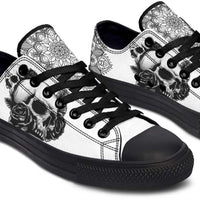 Fashion Printed Couple High Top Canvas Shoes