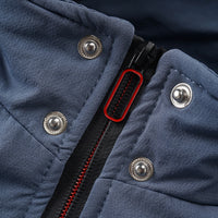 Hooded Men's Casual Coat Slim Solid Zipper Jacket