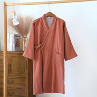 Japanese Kimono Men And Women Spring And Autumn Pajamas