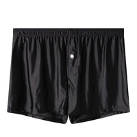 Ice Silk Men's Underwear High-end Smooth Satin Loose