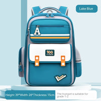 New Student Schoolbag Waist And Spine Protection Burden Reduction Children Backpack