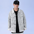 Men's Plus Size Denim Jacket Full Of Trendy Brands