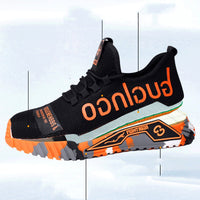 Breathable Flyknit Kevlar Midsole Safety Shoes