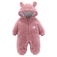 Baby Thickened Warm Jumpsuit Newborn Rompers