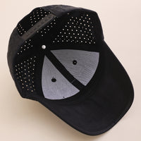 Cross-border Fashion Breathable Mesh Baseball Cap With Classic Contrasting Color National Flag Label And Curved Brim Baseball Cap. Suitable For Casual Outings And Versatile Wear.