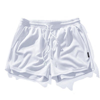 Men's Mesh Running Shorts Quick-drying Workout Shorts