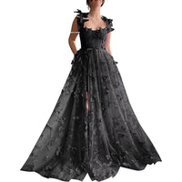 Elegant Lace Beach Dress For Banquets