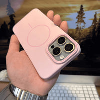 Soft Fine Circle Magnetic Phone Case