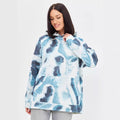 Women's Autumn Long-Sleeve Hooded Pullover With Print
