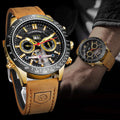 Men's Stylish And Versatile Automatic Mechanical Watch Waterproof