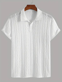 Men's Breathable Hollow-out Lightweight Casual Top