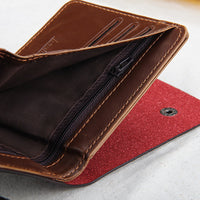 Men's Three-fold Creative Short Wallet