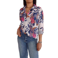 Women's Loose Casual Print Shirt Top
