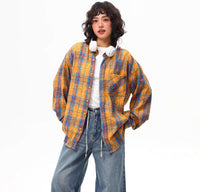 Plaid Shirt For Women Spring And Autumn