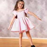 Girl's Gown-year-old Bow Princess Dress
