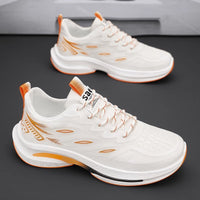 Fly Woven Mesh Running Men's Shock-absorbing Super Light Casual Trendy Shoes