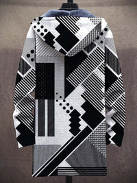 Men's Plush Thick Loose Long Sleeve Coat Cardigan