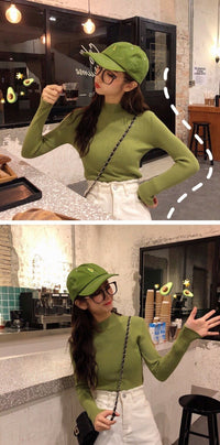 Western-style Versatile Thermal High-neck Top For Women Great For Layering Or Wearing Alone