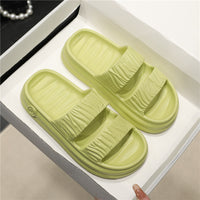 Womens EVA Thick-Soled Slippers With A Step-on-Poop Feel