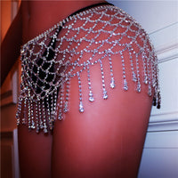 New Fashion Rhinestone Waist Chain Accessories Bikini