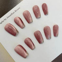 Women's Handmade Cat's Eye Wear Nail Tip