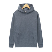 Mens And Womens Solid-color Plain Hoodies