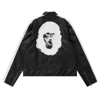Gorilla Head Print Coat For Men