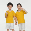 Children's Solid Color Round Neck Short Sleeves T-shirt