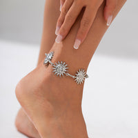 Fashion SUNFLOWER Waist Chain Female Special-interest Design