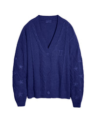 Cardigan Embroidery XINGX Loose And Idle Dinified Sweater