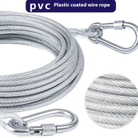 Wire Rope Dog Leash Pet Towing Rope