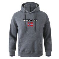 Men's Pullover Hoodie Printed Sweater Casual