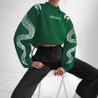 Women's Printed Hooded Pullover Loose-fit Vintage Sweatshirt Top