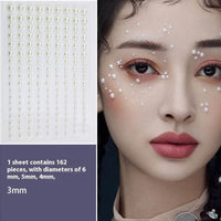 Comes With Sticky Pearl Stick-on Crystals Transparent Photo Shoot