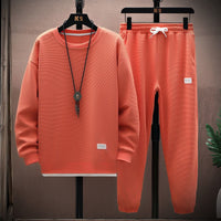 Leisure Sports Long Sleeve Trousers Suit