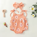 Girls Strappy Bow Triangle Rompers New Sweet Style Fashion Simple Triangle Rompers