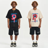 Men's Casual Half Sleeve Bottoming Shirt Top
