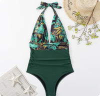 Sexy Printed One-Piece Swimsuit