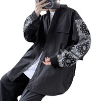 Mens Stylish Casual Niche Shirt Coat