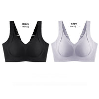 Bra Full Cup Large Size Seamless Thin Underwear