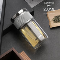 Unisex Portable High-end Transparent Water Bottle