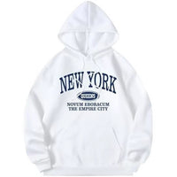 Women's Letter Pattern Hoodie Pullover Sweater