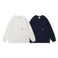 Loose Cotton Long Sleeves T-shirt Men's Design Sense