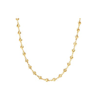French-style Minimal Luxe Heart-to-Heart Titanium Steel Necklace For Women