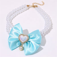 Cute Heart Shape Princess Style Pet Necklace