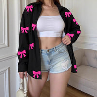 Fashionable High-end Loose Printed Shirt