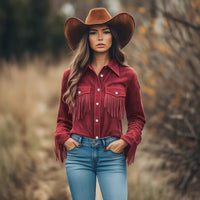 Patchwork Feather Slimming Top Jacket