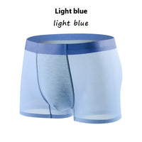 Ice Silk Seamless Antibacterial Flying Boxer Briefs