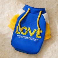 Autumn And Winter Hooded Pet Clothing Trendy Cool Sweater